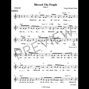 Blessed the People (Psalm 33)