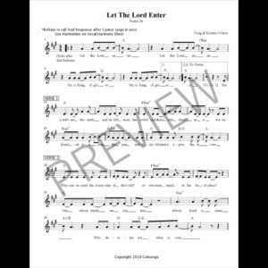 Let the Lord Enter (Psalm 24)