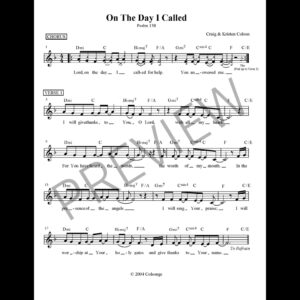 On the Day I Called (Psalm 138)